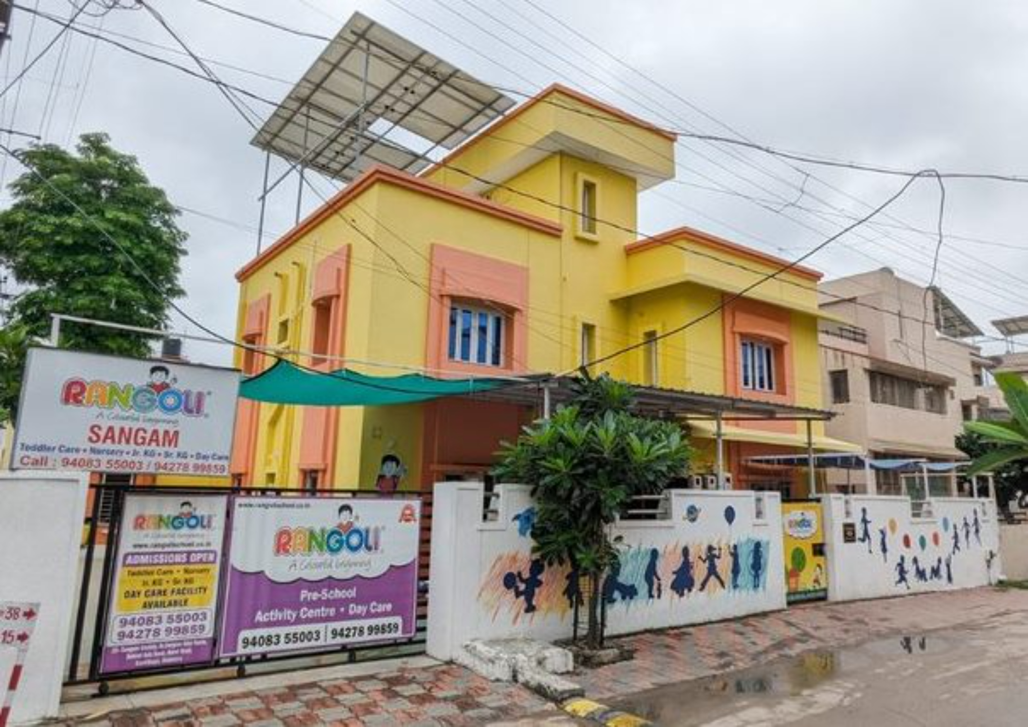 Sangam Centre - Vadodara, Gujarat - Rangoli PreSchool